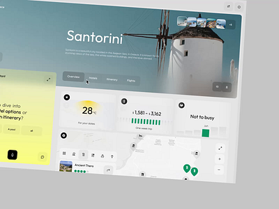 TripAI - SaaS Dashboard & UX UI Design admin ai app crm dashboard saas ui uiux ux