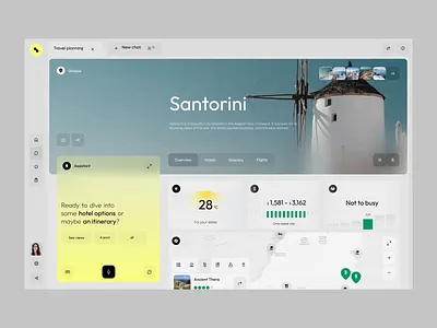 TripAI - SaaS Dashboard & UX UI Design admin ai app crm dashboard saas ui uiux ux