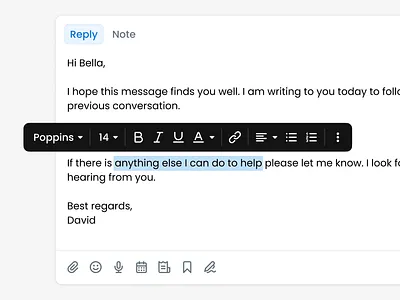 Text editor component design system edit email highlight product design text text editor ui ui design