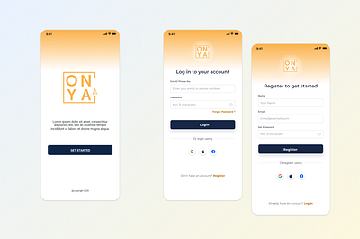 Day 1 of Daily UI challenge branding daily ui mobile design ui