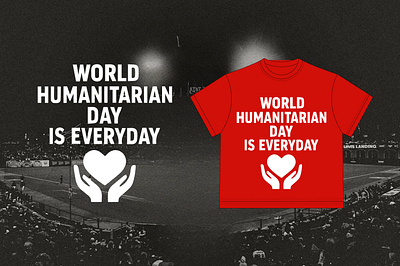 World Humanitarian day 2025 | 2026 clothing merch t-shirt design t shirt world humanitarian day world humanitarian day design world humanitarian day vector