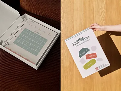 Kith Corner ChildCare Branding Design - NYC branding design graphic design print website