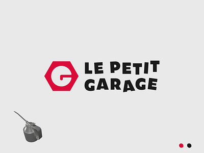 Le Petit Garage - Logo 3d 3d models blender branding design logo logotype vector