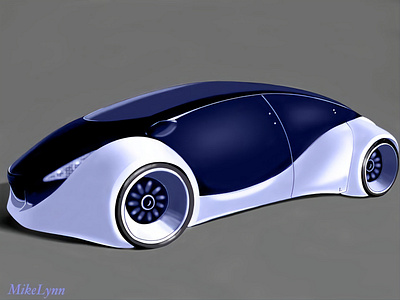 SmarTCaR byMikeLynn car design concept art design graphic design