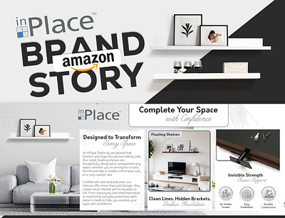 Brand Story Design for Amazon. amazon brand story design amazon creatives brand story design branding creative designs gallery images infographic listing images ui ux