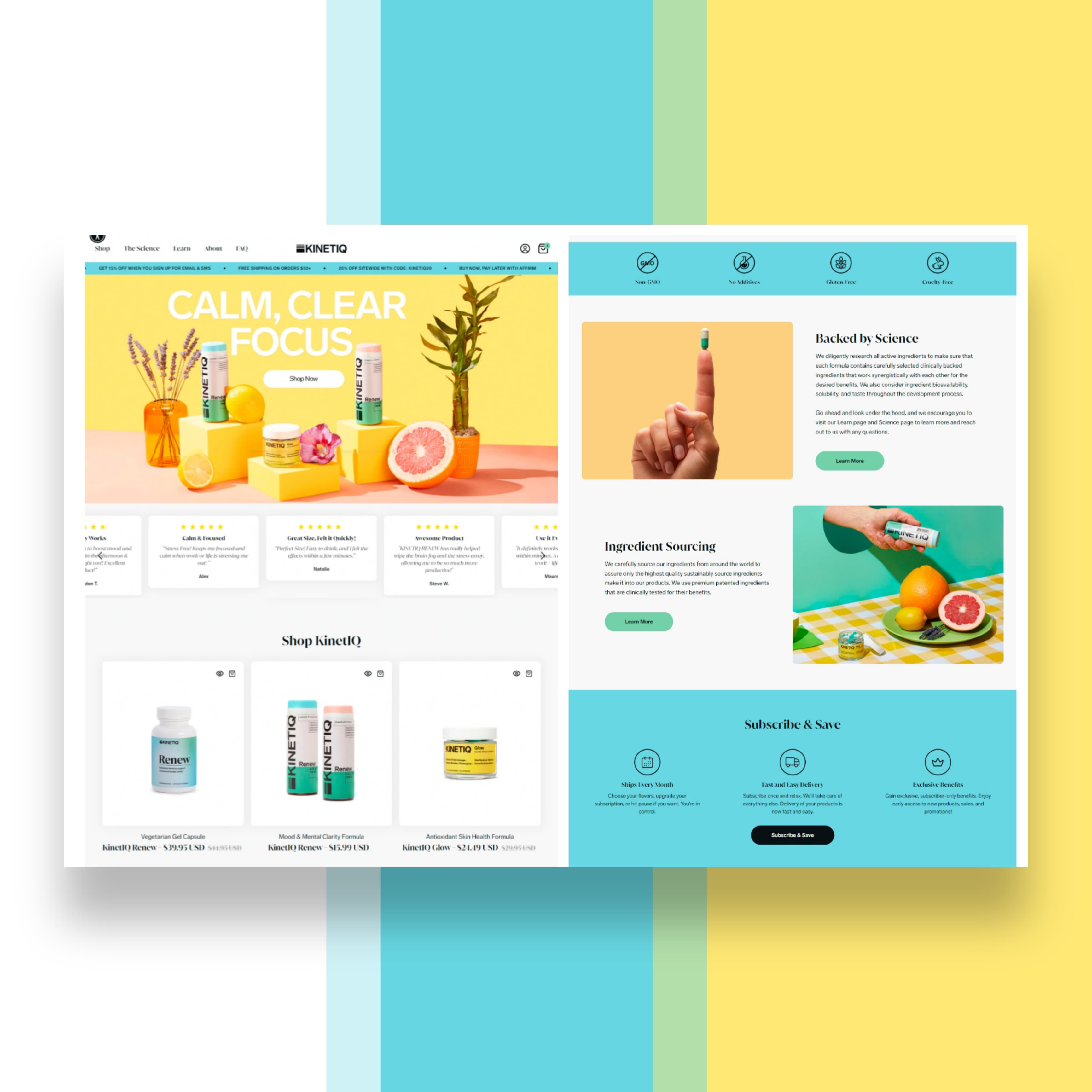 Example of Offer Website Redesign Services