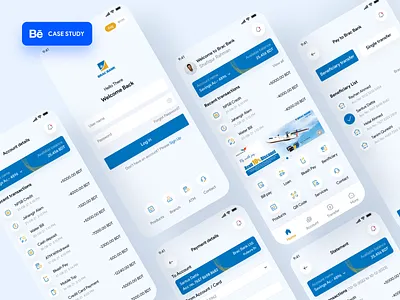 Brac Bank Mobile App Redesign ( Case study ) banking app case study clean dribbble best shot experience design finance fintech mobile app mobile banking money app payment payment method redesign research ui uiux case study user ux wallet