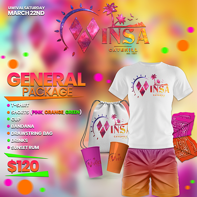 Vinsa UWIVAL Package branding graphic design logo