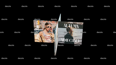 Dacota - Motion Design for Digital Content advertising animation app branding design facebook fashion graphic design instagram magazine motion design motion graphics tipography ui vector website