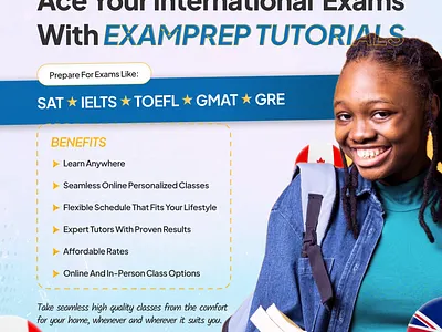 Detailed Facebook & Instagram Ad Design for a Tutorial Center branding graphic design