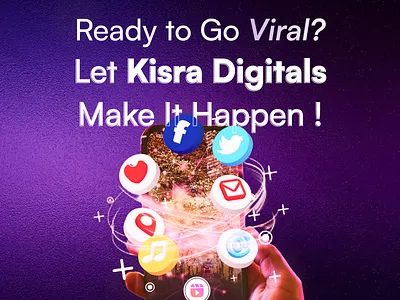 Precise Social Media Ad For A SOCIAL MARKETING BRAND graphic design