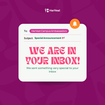 On brand "Check Inbox" Social Media Post Design flyer design graphic design social media ad social media post design