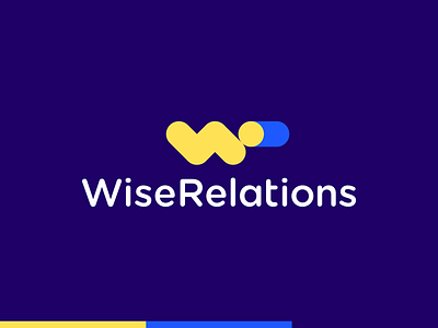 WiseRelations, digital marketing consulting agency logo design agency business development connecting digital marketing dots information technology letter mark monogram logo logo design pr agency public relations r relations search engine optimization seo agency strategic advisory firm strategic communication w wise wr