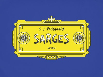 Sarges Badge beat beatmaking branding cover logo music portugal sarges vector viseu