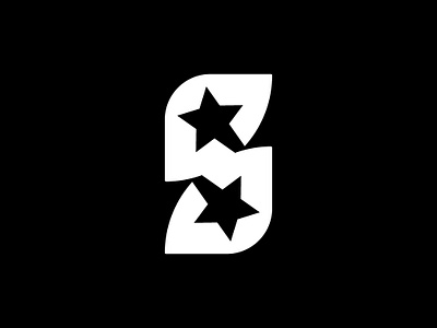 letter s star logo branding design graphic design illustration letter s logo logo monogram s star logo s star logo star logo typography vector