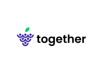 together branding dating friends fruit grapes happiness happy joy logo people together trip wine