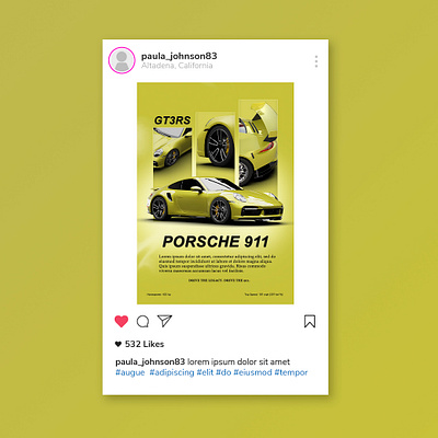Poster Design Car & Sports car car poster design graphic design poster poster design sports sports design