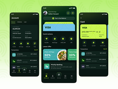 Banking App UI app app ui bank app banking banking app digital banking finance app finance ui​ financial planning fintech app fintech app ui fintech design fintech ui​ mobile app design mobile banking online banking payment app personal finance ui ui inspiration