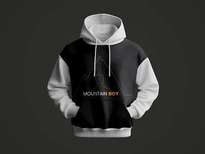 Modern black and white hoddie design adventure black clean eye catchey fashin graphic design hoddie men modern mountain print simple sweat shirt trending vector white