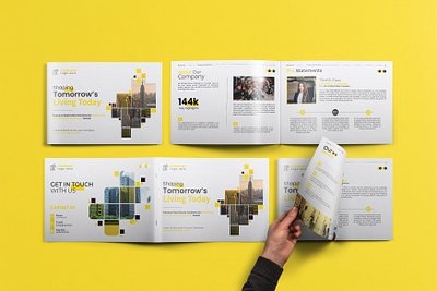 Modern Real Estate Brochure Design branding design flyer flyer design flyer realestate graphic design illustration professional modern flyer design shariar design