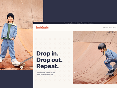 Skateboard Clothing Brand designs, themes, templates and downloadable  graphic elements on Dribbble