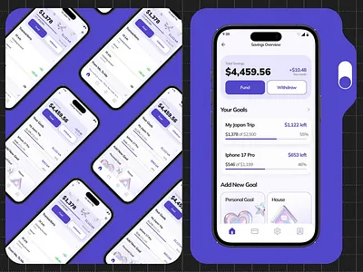 Finance Mobile iOS App Redesign android app design concept app interface bank finance finance app ios mobile mobile app mobile ui product design ui ux
