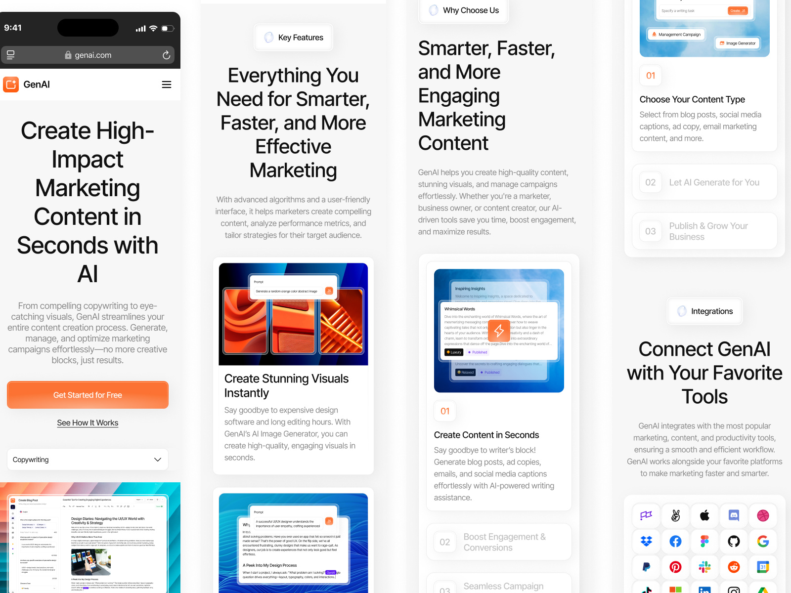 Example service media
