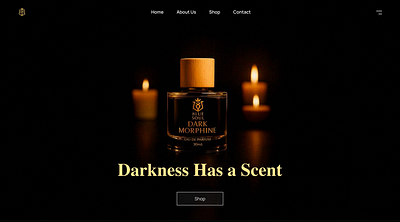 Perfume E-commerce Webdesign ecommerce fragrance perfume ui ui design ux web design website