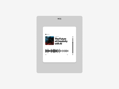 UI Widget Design: Clean Monochrome bright colors