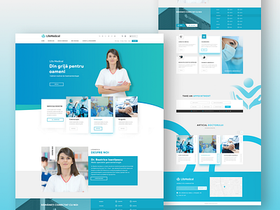 Medical Website UI