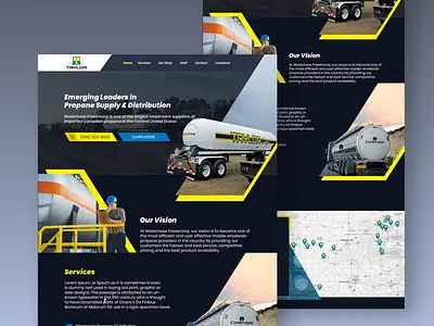 Supplier & Distribution Website UI