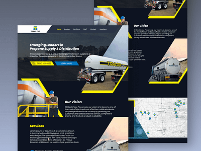 Supplier & Distribution Website UI