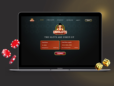 Gamble Site UI Design