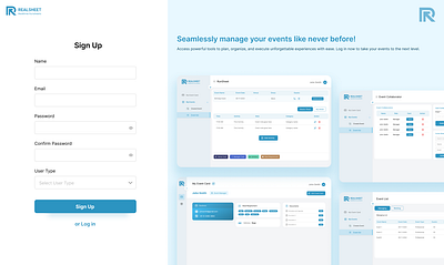 Sign-up Page UI
