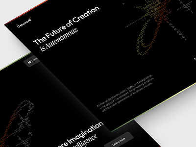 UI-UX for AI design interface product service startup ui ux web website
