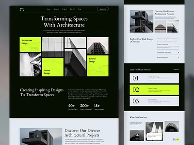 Architecture design agency website agency website design architectural architecture architecture design architecturewebdesign architecturewebsite company profile digitalarchitecture interior design landingpage minimal design minimalist property website website design