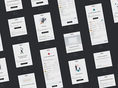 Email designs app black clean communication dark dark mode data design e commerce e mail ecommerce email emails illustrations mail mails marketplace ui ux web