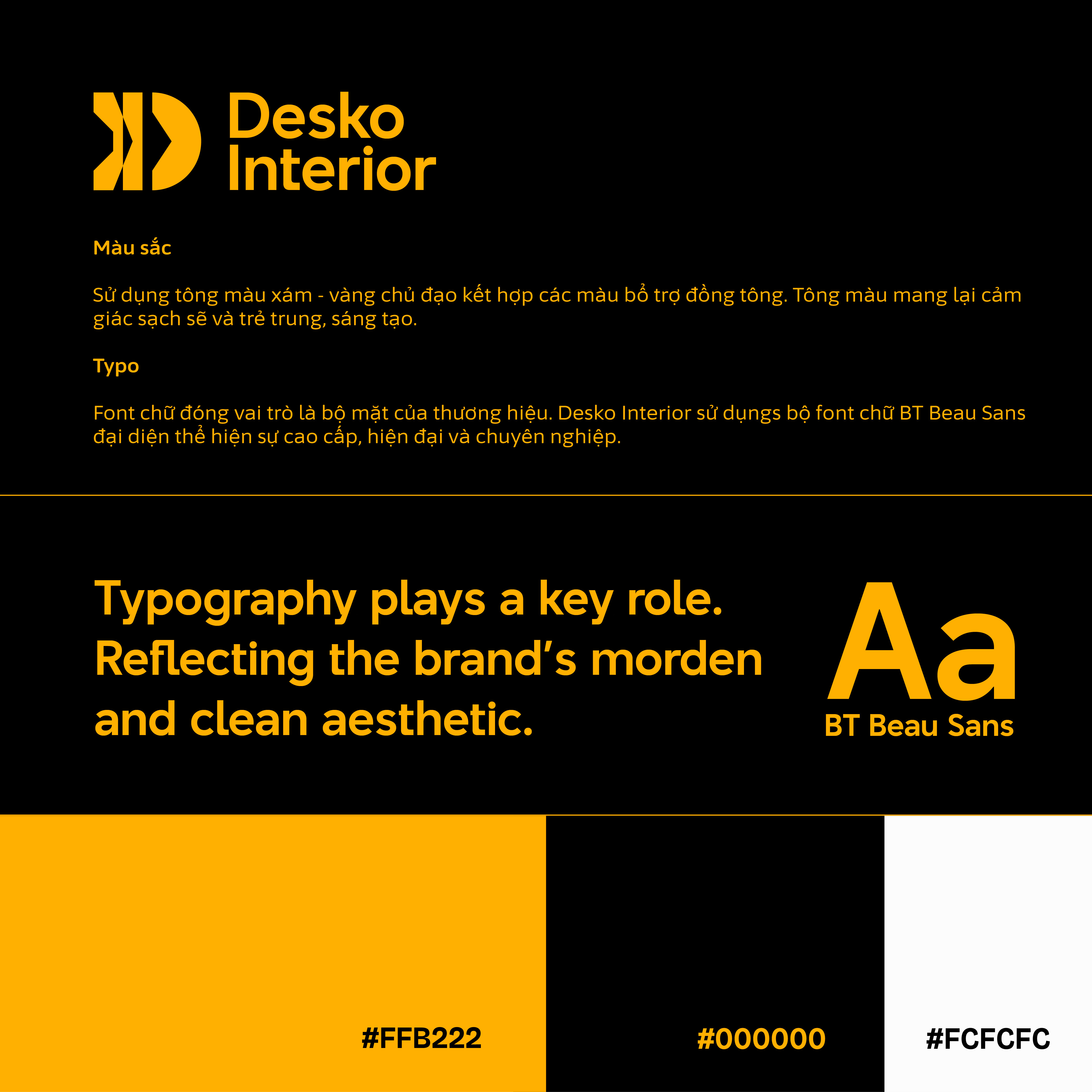 DESKO INTERIOR | LOGO DESIGN \u0026 BRAND IDENTITY by Bee Art Design Agency on  Dribbble, image size:4167x4167