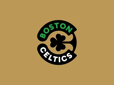 Boston Celtics Badge badge badge design basketball basketball logo boston boston celtics logo branding celtics clover clover logo different here graphic design identity logo nba sports design sports logo