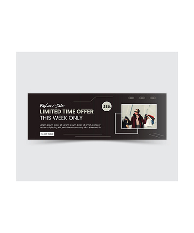 Web banner design for e commerce sale ads ads banner banner design black branding business e commerce graphic design marketing online sale shopping web banner