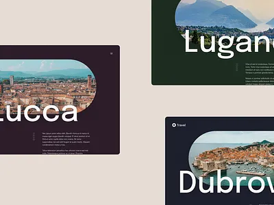 Color Inspiration blog clean design layout minimal modern simple travel typography ui ux web website whitespace