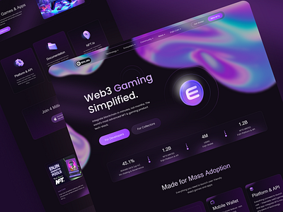 Web3 Landing Page Design ai ai landing page ai website blockchain crypto ai website web3 web3 landing page design