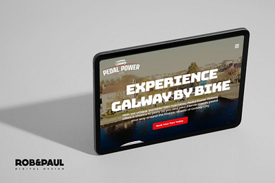 Pedal Power Galway branding design graphic design logo ui ux websitedesign