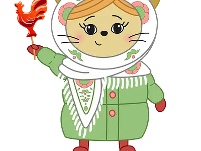 Персонаж в Adobe illustrator illustration vector