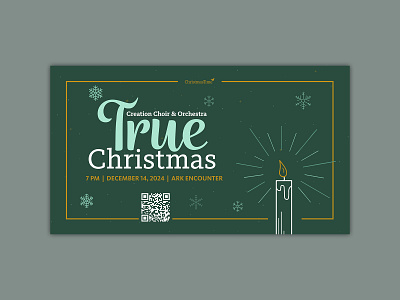 True Christmas Brand and Ad Design