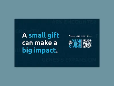 End of Year Giving Campaign Brand Design