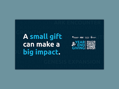 End of Year Giving Campaign Brand Design