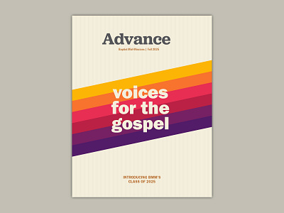 Baptist Mid-Mission Advance Magazine Layout/Design - Fall 2025