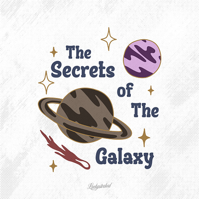 SECRET GALAXY graphic design