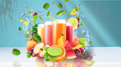 Juice branding design graphic design poster
